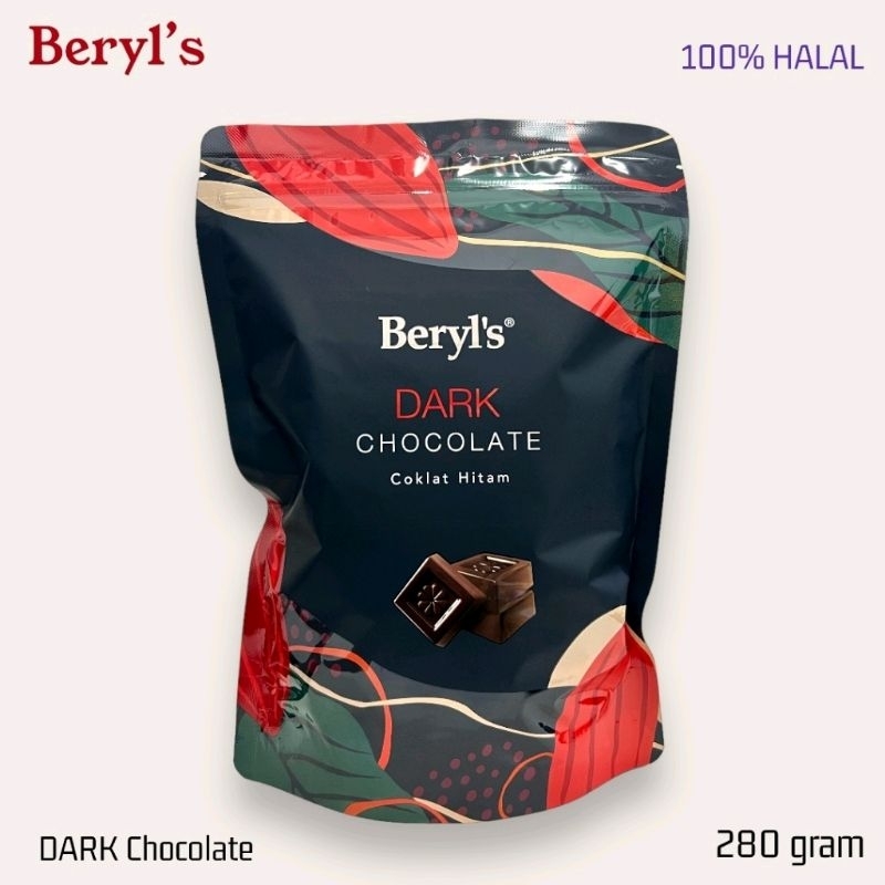 

Beryls Classic Dark Chocolate 280g (Full Dark Chocolate Tanpa Kacang)