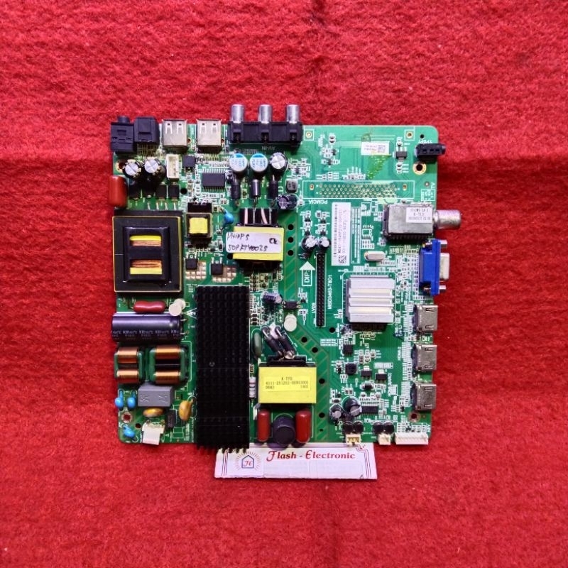 MAINBOARD PHILIPS 50PFT4002S - MESIN TV - MOTHERBOARD - MB TV LED PHILIPS 50PFT4002S