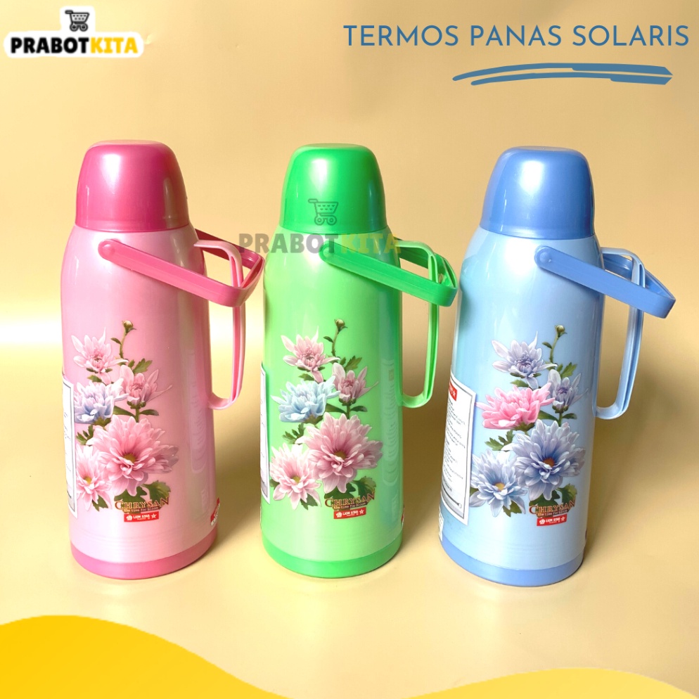 Promo Termos Air Panas Solaris 2 Liter  Thermos Tabung Kaca YEP