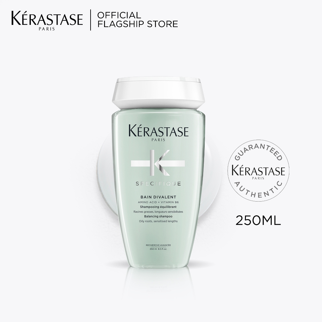 Kerastase Bain Divalent 250ml Shampoo for Oily Scalp - Shampoo untuk Kulit Kepala Berminyak - Mengan