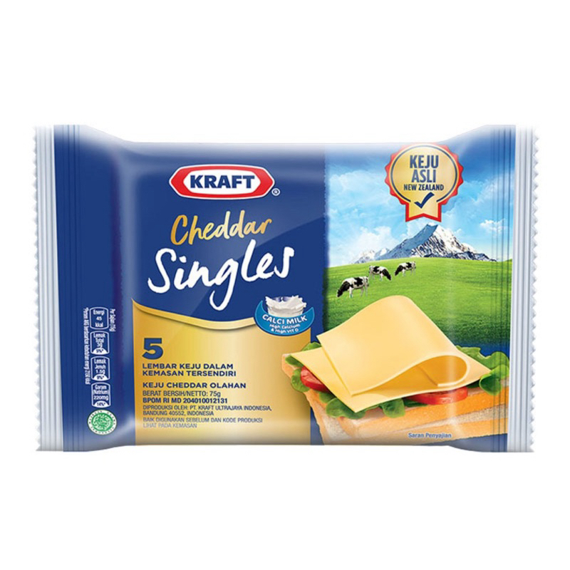 

KRAFT Keju High Calcium Singles Slice