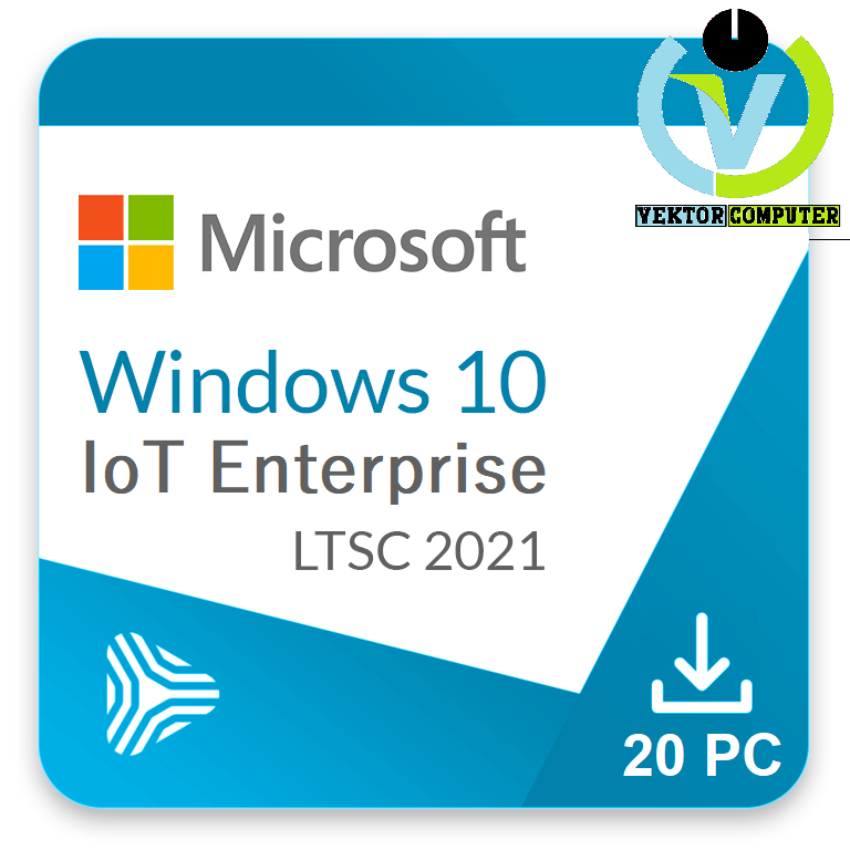 Windows 10 IoT Enterprise LTSC 2021 for 20 PC/Laptop