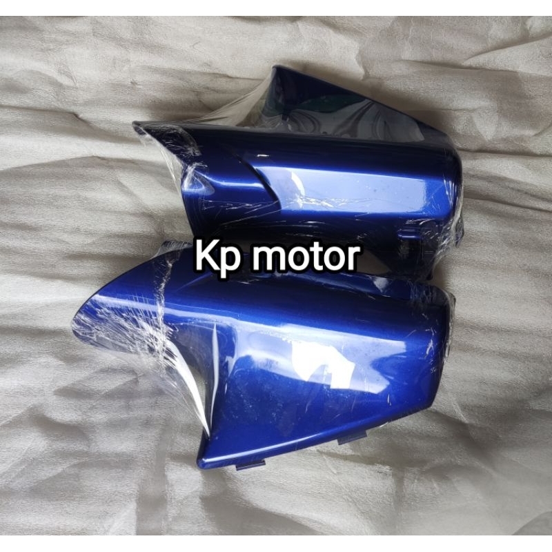 Tutup shock fiz R biru original