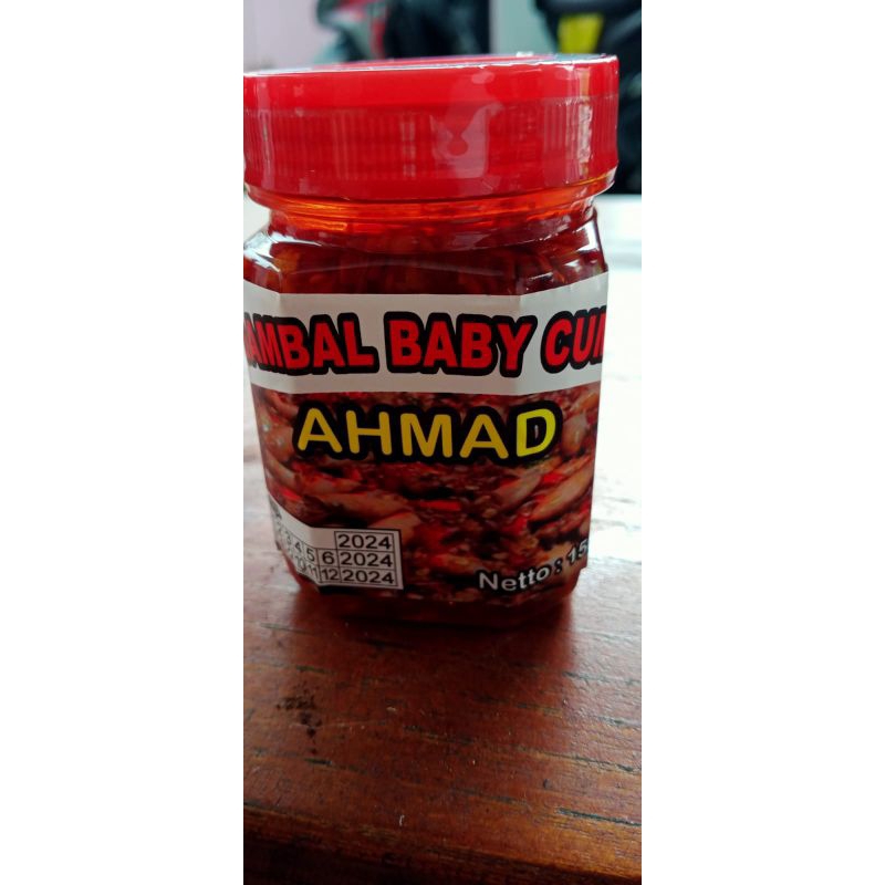 

sambal baby cumi