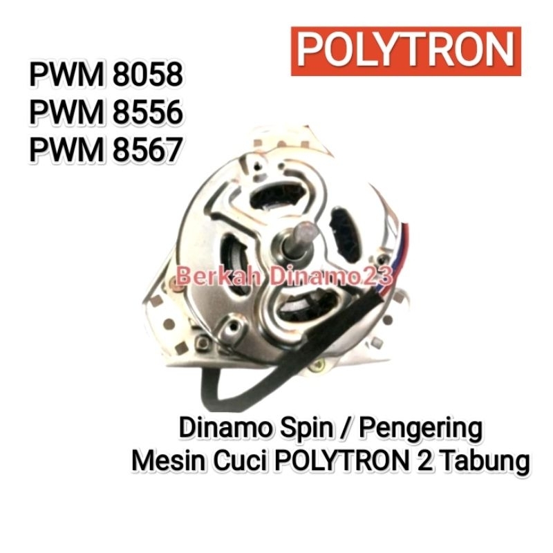 Dinamo Pengering Polytron PWM 8567 PWM 8556 PWM 8058 Mesin Motor Pengering Mesin Cuci