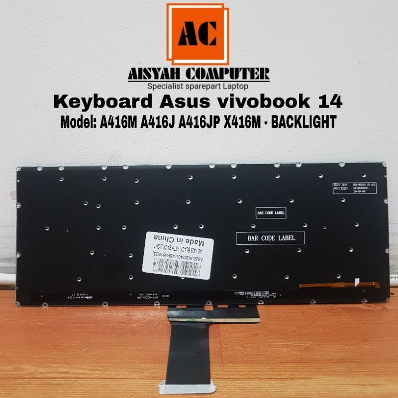 Keyboard Asus vivobook A416J A416M A416JP A416MA - BACKLIGHT