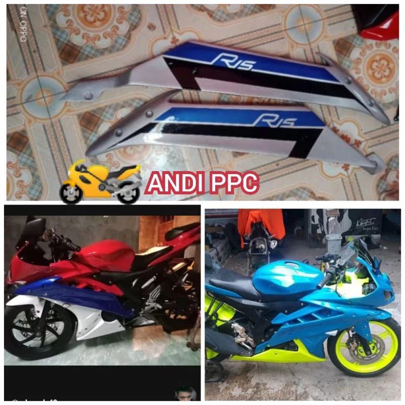 Fairing Yamaha R15 v2 custom model R6
