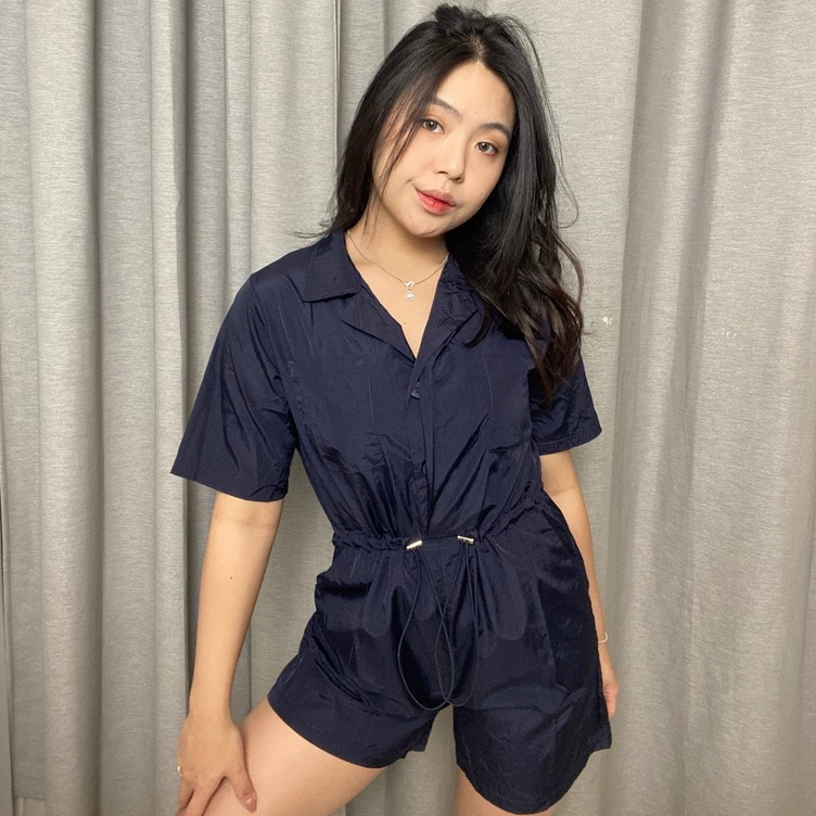 [CESTALINE] Olive Jumpsuit | Jumpsuit wanita | Overall Set Wanita