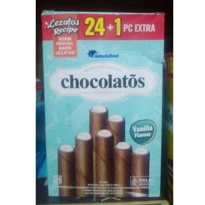 

Chocolatos Rasa Vanilla per box isi 24