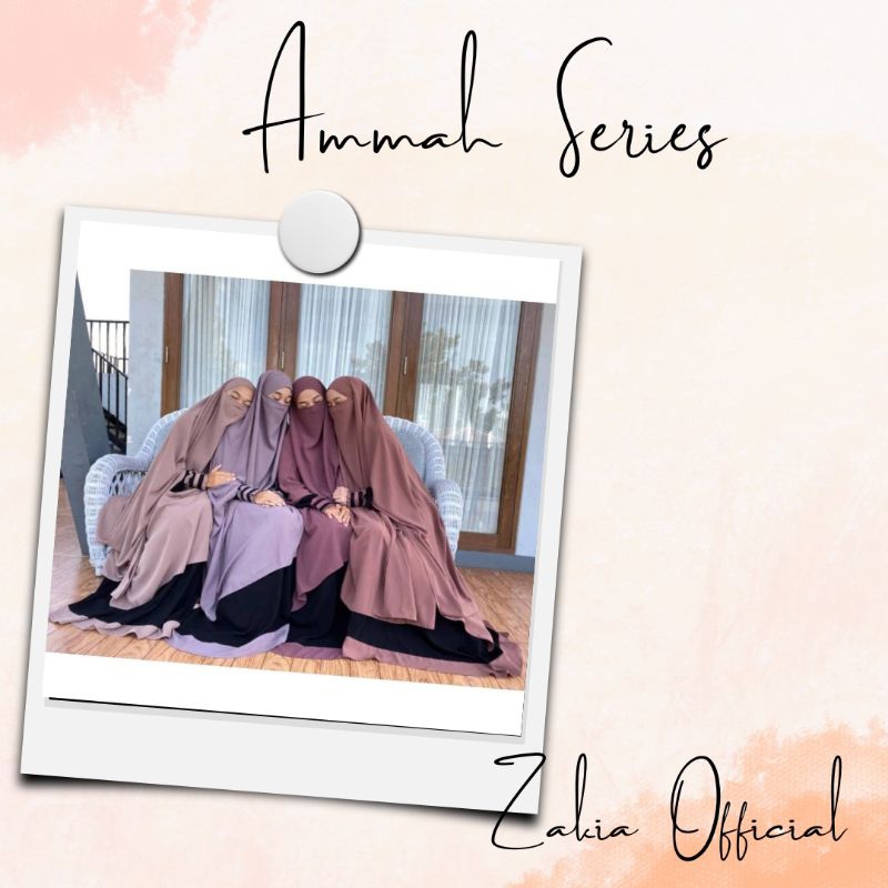 AMMAH REBORN SERIES BY ZAKIA OFFICIAL (READY STOK)