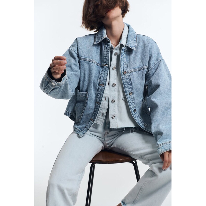 ZARA Women Denim Jacket Jeans ORIGINAL NEW