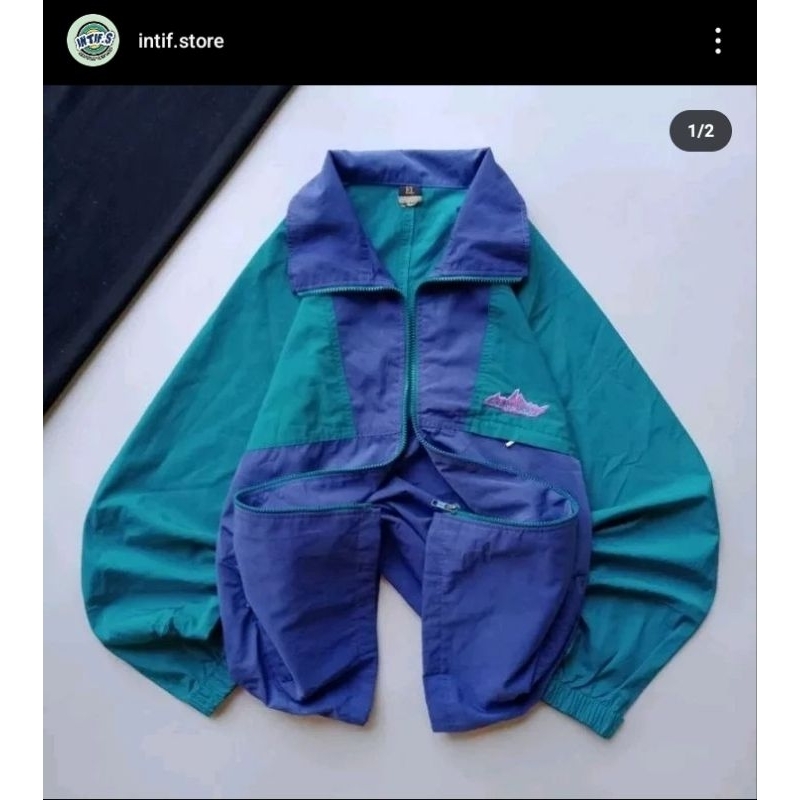 Windbreker colorblock