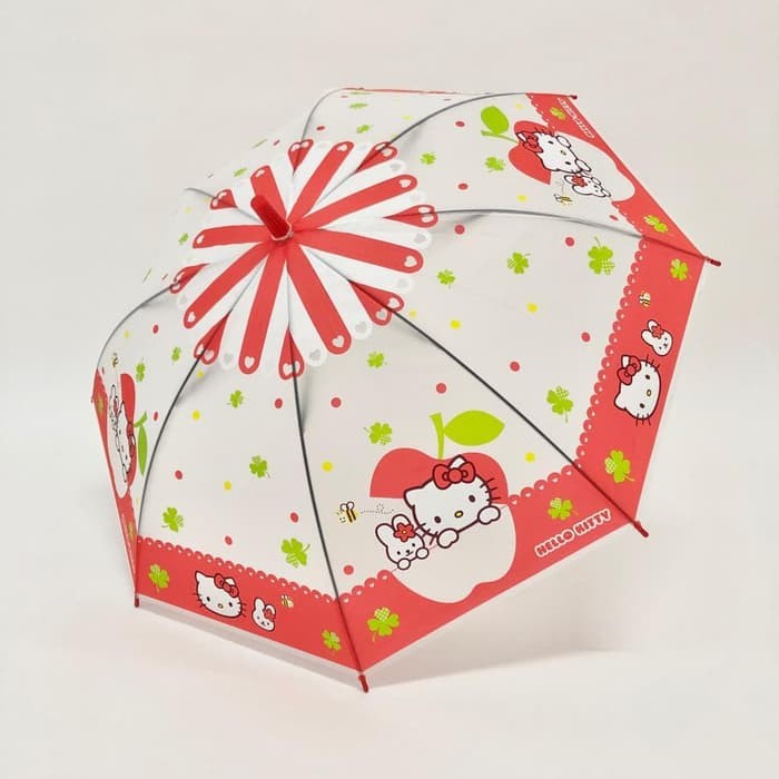 Payung Anak Transparan/ Payung Anak Karakter HelloKitty/ Payung Anak Perempuan