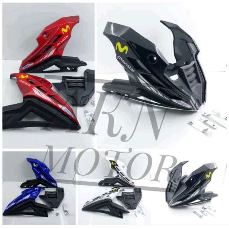 tutup mesin bawah Vixion cover angine