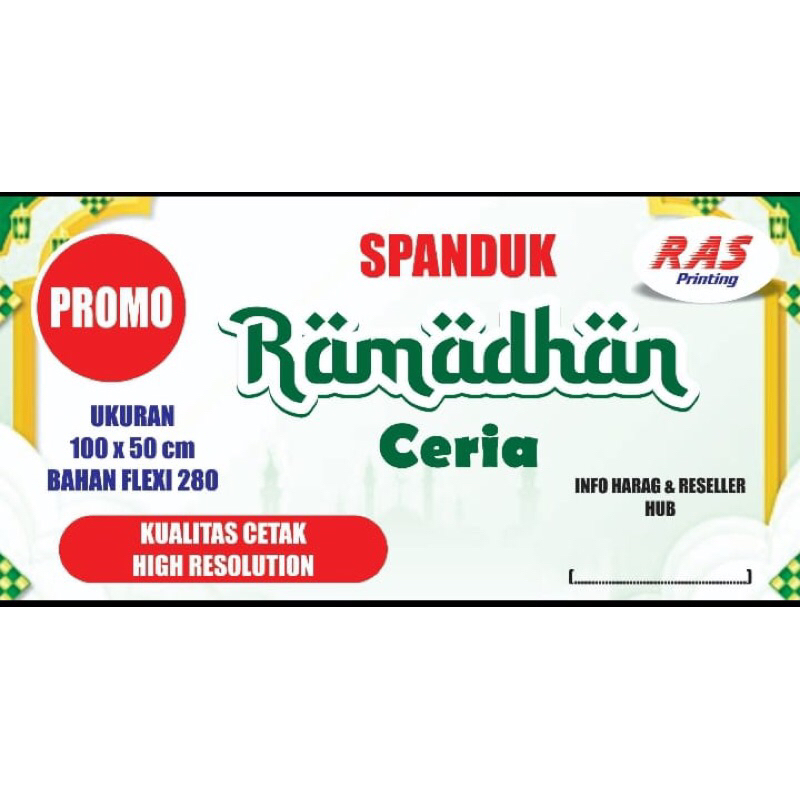 Spanduk Anak Spanduk Ramadhan