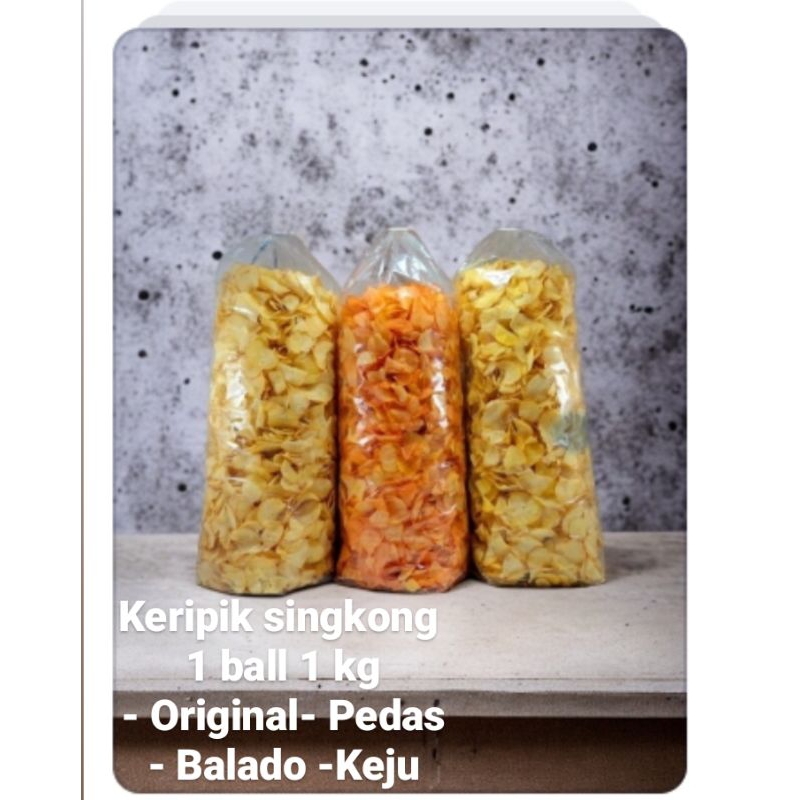 

(GRATIS' ONGKIR).Keripik.singkong,murah1KG