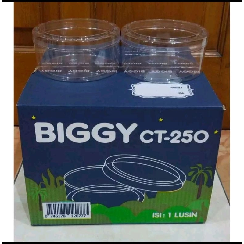 Toples biggy/biggy ct250/toples kue kering/toples nastar/toples 500gr