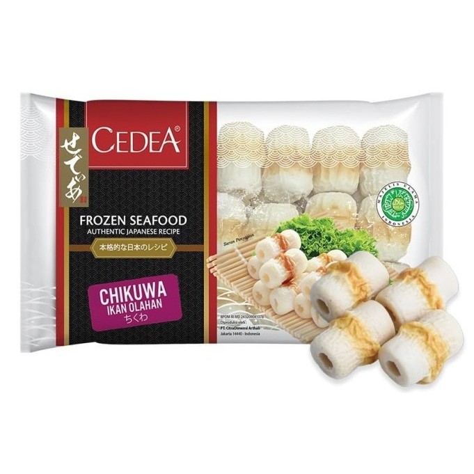 

Cedea Otak-Otak 500g/ Cedea Dumpling Chicken/ Ayam 500g/ Cedea Dumpling Cheese/ Keju 500g/ Cedea Fish Roll 500g/ Cedea Chikuwa