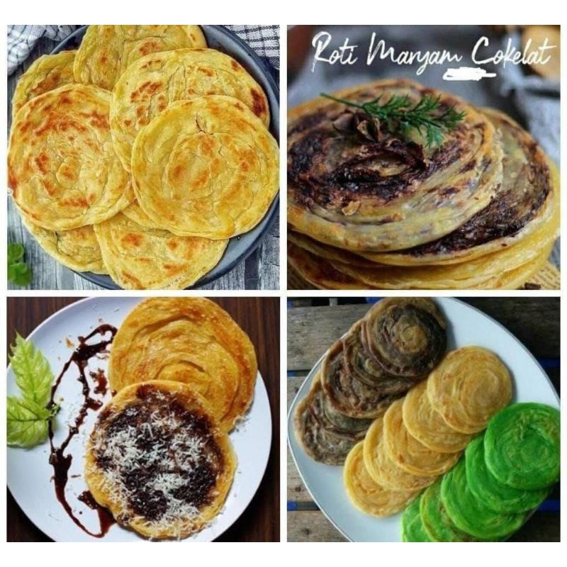 

Roti maryam Roti chanai Roti konde isi 10