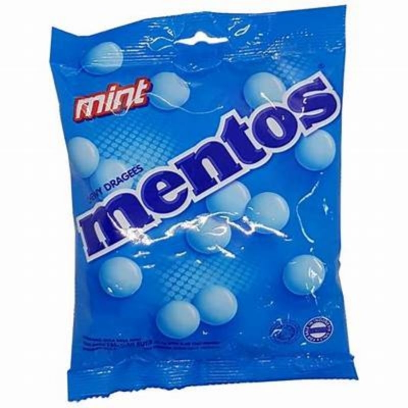 

Mentos Mint Isi 50 Butir - Permen Mentos Rasa Mint