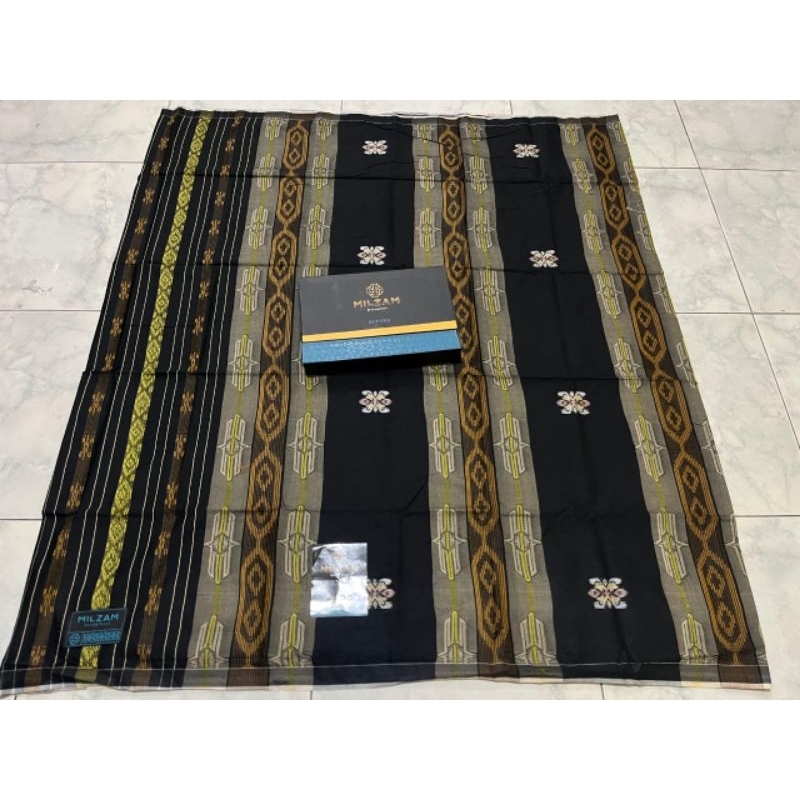 COD / SARUNG MILZAM GOLD JAQCUARD SONGKET ori by MILZAM (N)