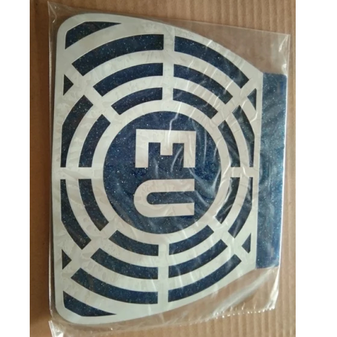 mud flap kepet cepet eu vespa biru glitter