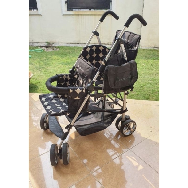 Stroller tinyworld twin / adek kakak preloved