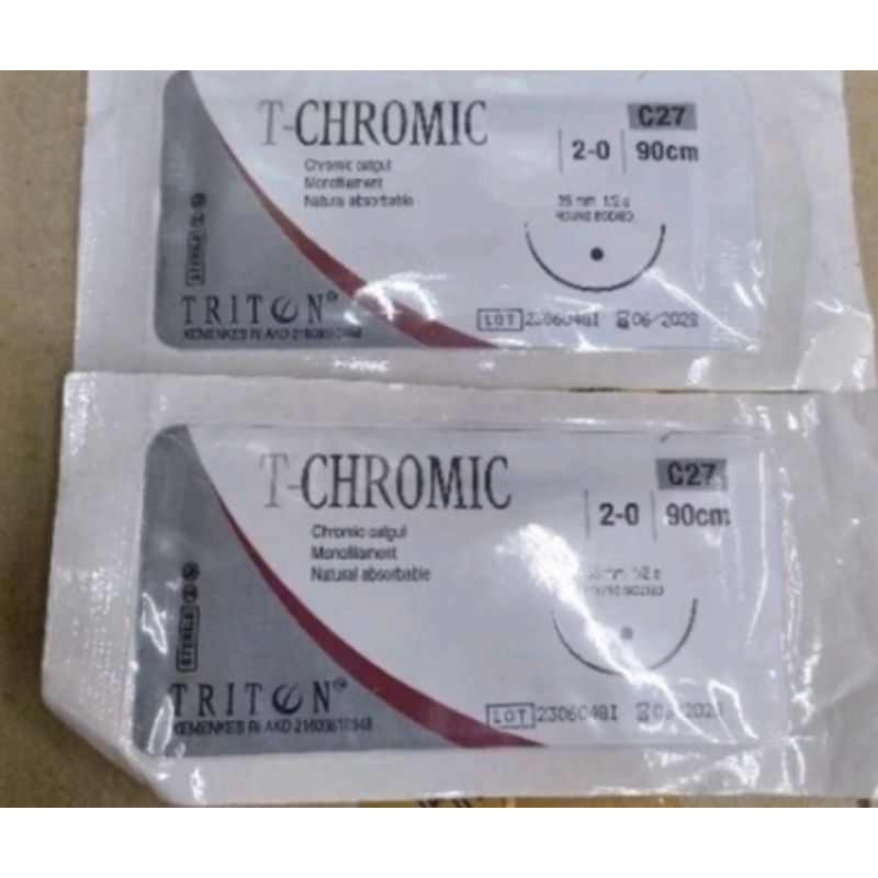 T chromic 2/0 c27 di ROUNDBODIED termurah