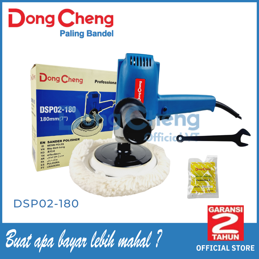 DongCheng DSP02-180 Mesin Poles Sander Polisher
