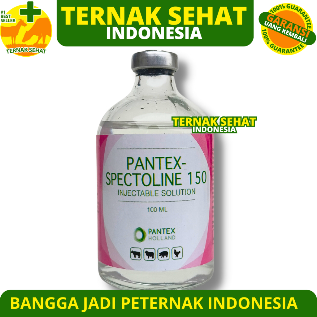 PANTEX SPECTOLIN 100ML - Obat Snot Cekrek Ngorok CRD Complex Ayam Ampuh - Like LS Injection Interspe