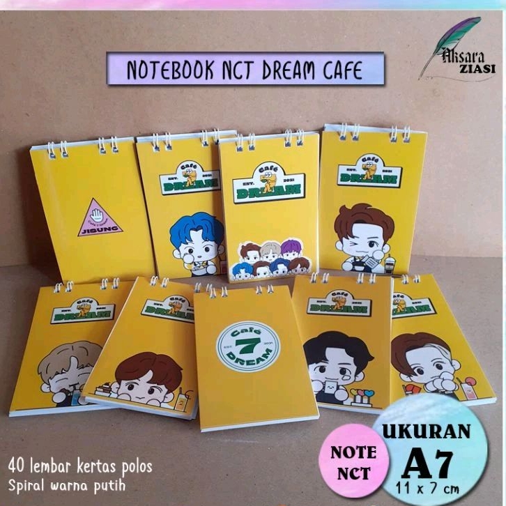 

Notebook A7 NCT DREAM CAFE