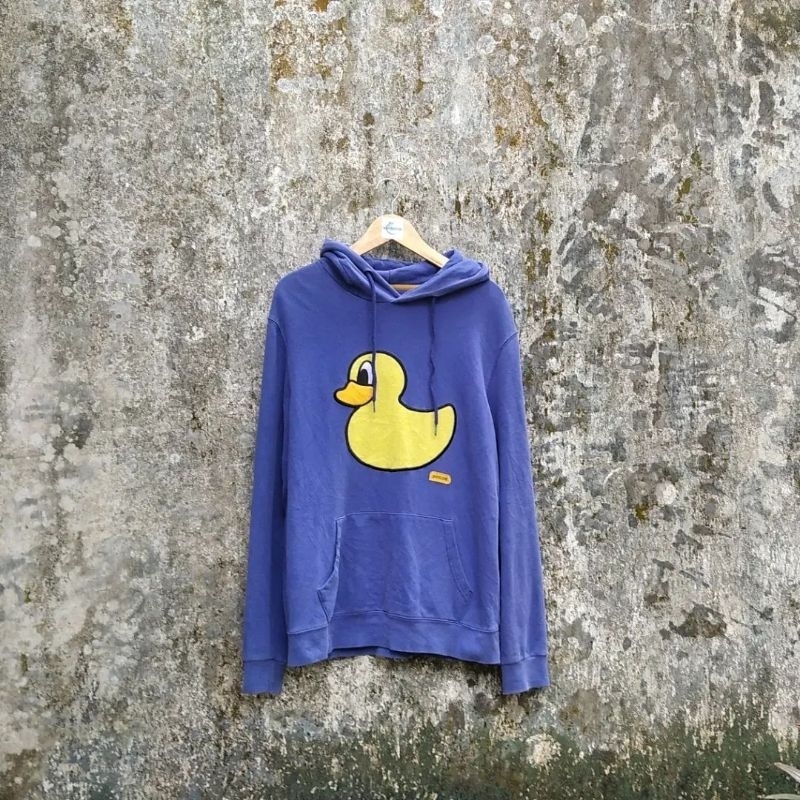 Hoodie pancoat pop bebek biru