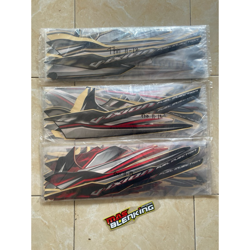 lis/Stripping/stiker Yamaha vixion tahun 2011-2012