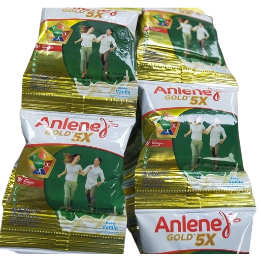 

Anlene Gold 5x Sachet Susu Bubuk Dewasa Nutrisi Kalsium Untuk Tulang Sendi Dan Otot