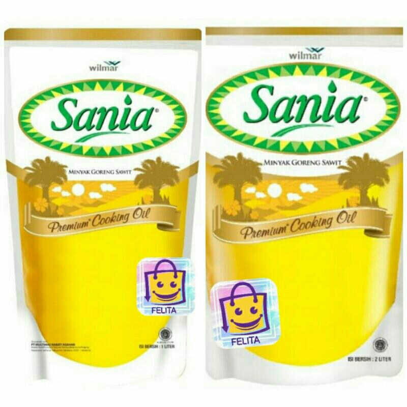 

MiNYAK goreng SANIA 2 liter 6 dus