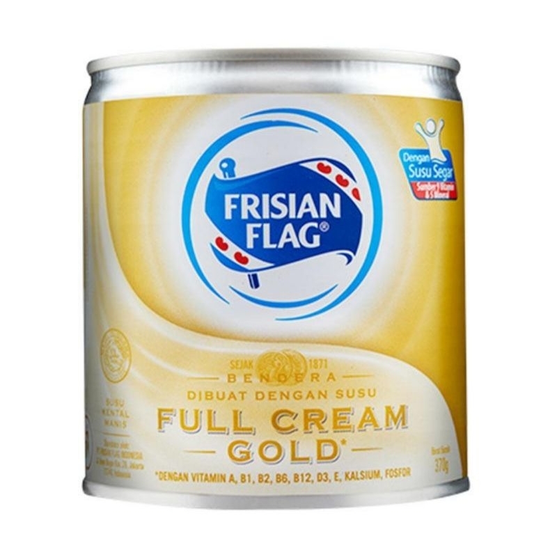 

Frisian Flag Susu Kental Manis - Gold [Kaleng/ 370 g]