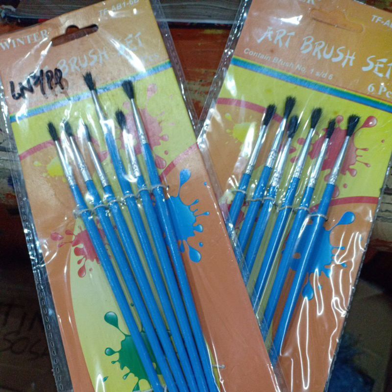 

Kuas Lukis set(6 pcs)