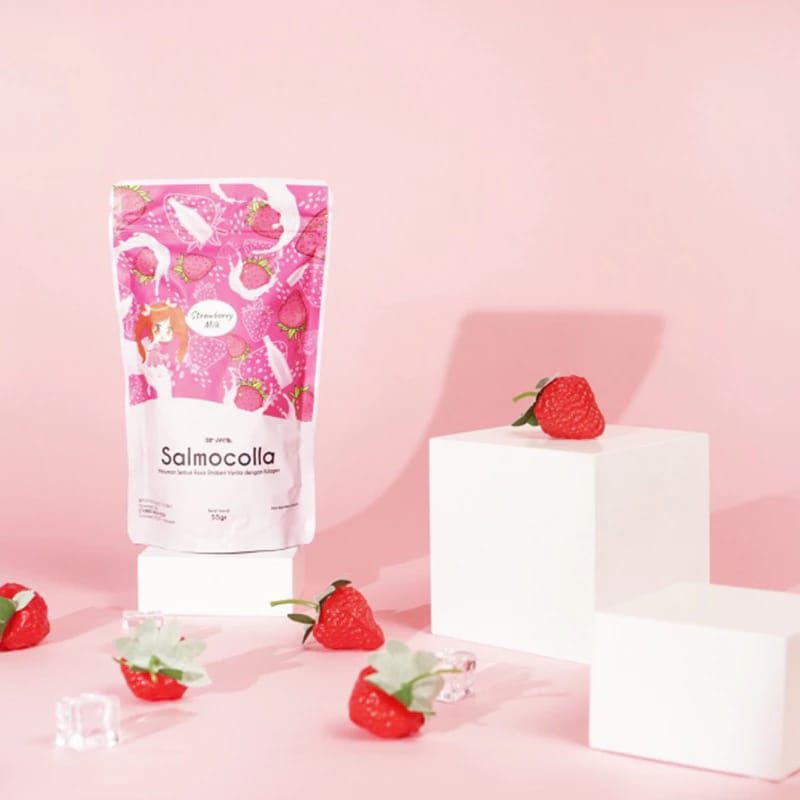 ARVVEN SALMOCOLLA collagen drink Pemutih Badan BPOM HALAL