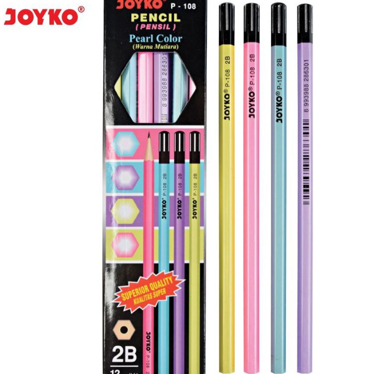 

o6 Baru Pensil 2B Joyko P18 1pak12pcs A98