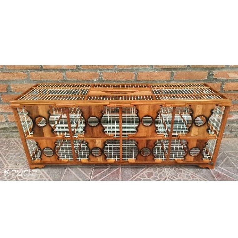 DONGDANG MERPATI PINTU 8 ( 4 PETAK ) PINTU BULAT_ DONGDANG KAYU JATI