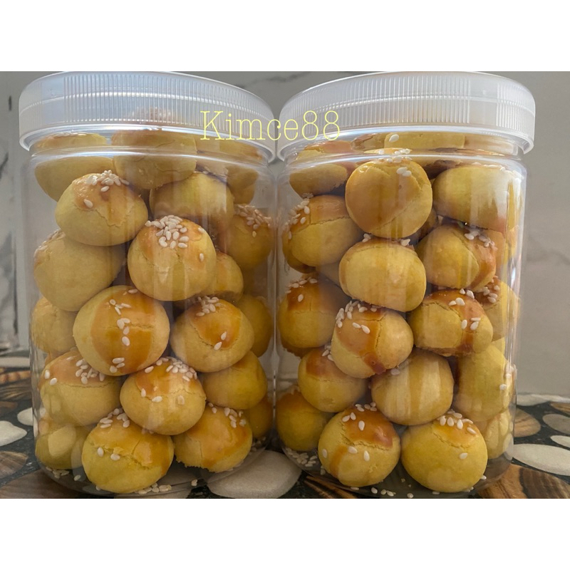 

TIDAK BISA COD Nastar kue kering wijen/nastar keju toples 800 ML pontianak