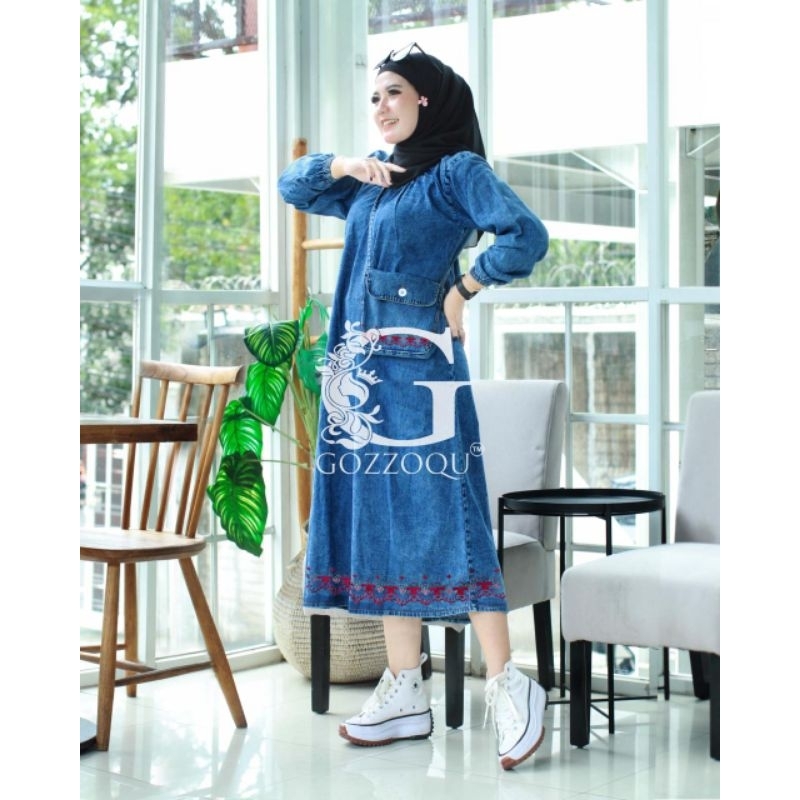 RAFIKA TUNIK BORDIR by gozzoqu