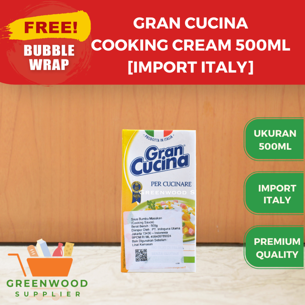 

Gran Cucina Cooking Cream / Krim Masak - 500ML