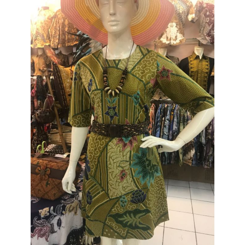 Toko bakul batik,Dres batik lengan 3/4