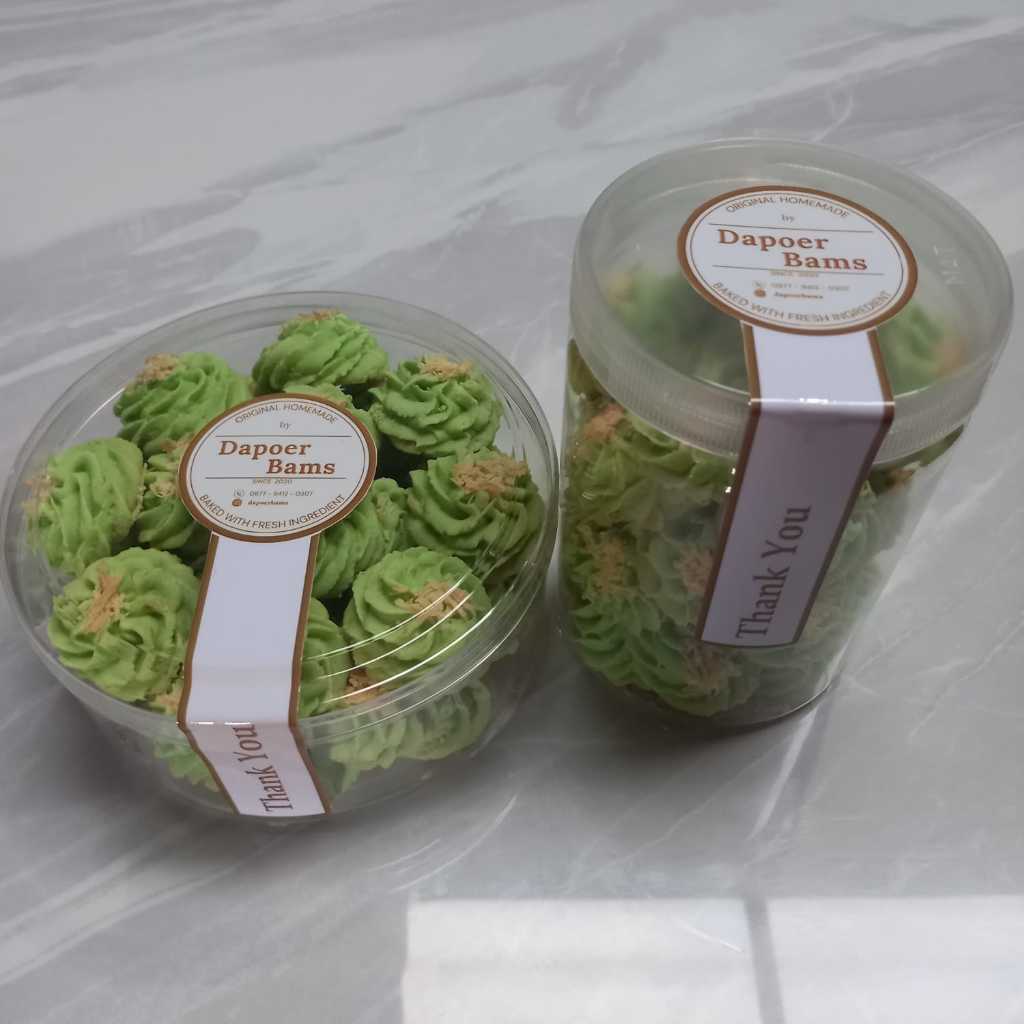 

Sagu Pandan Keju Cookies