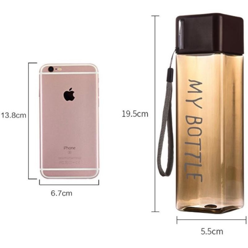 Botol Minum My BOTTLE KOTAK bpa free - Botol Minum