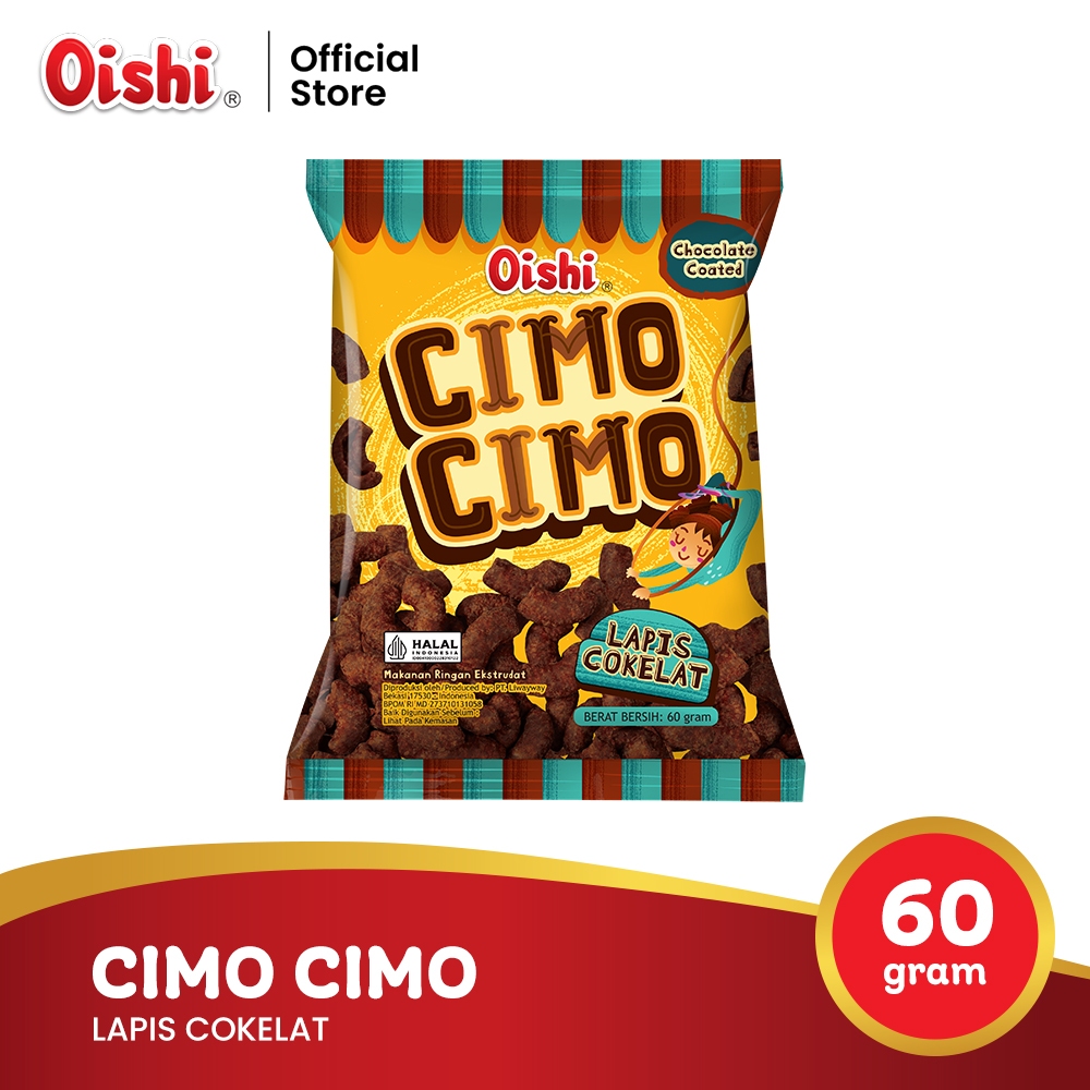 

Cimo Cimo Lapis Cokelat 60g