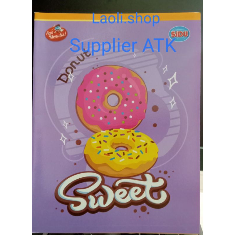 

1 PACK 10PCS BUKU TULIS SIDU 38 Lembar
