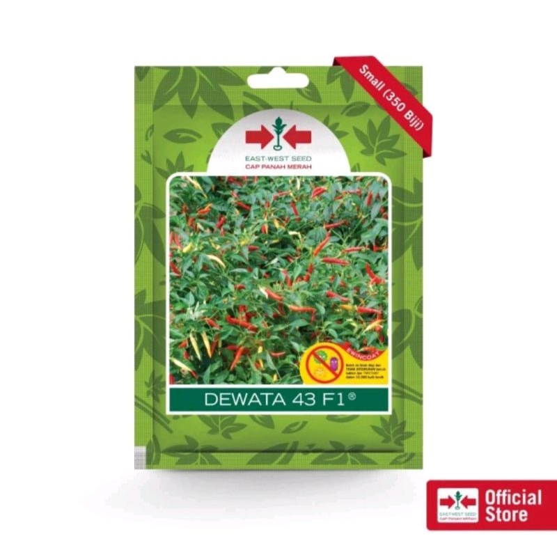Benih  Original CABE RAWIT DEWATA 43 F1 ISI 350 BUTIR.