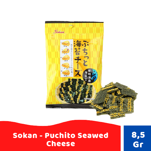 

Sokan - Puchitto Seaweed Cheese / Camilan Nori Kering